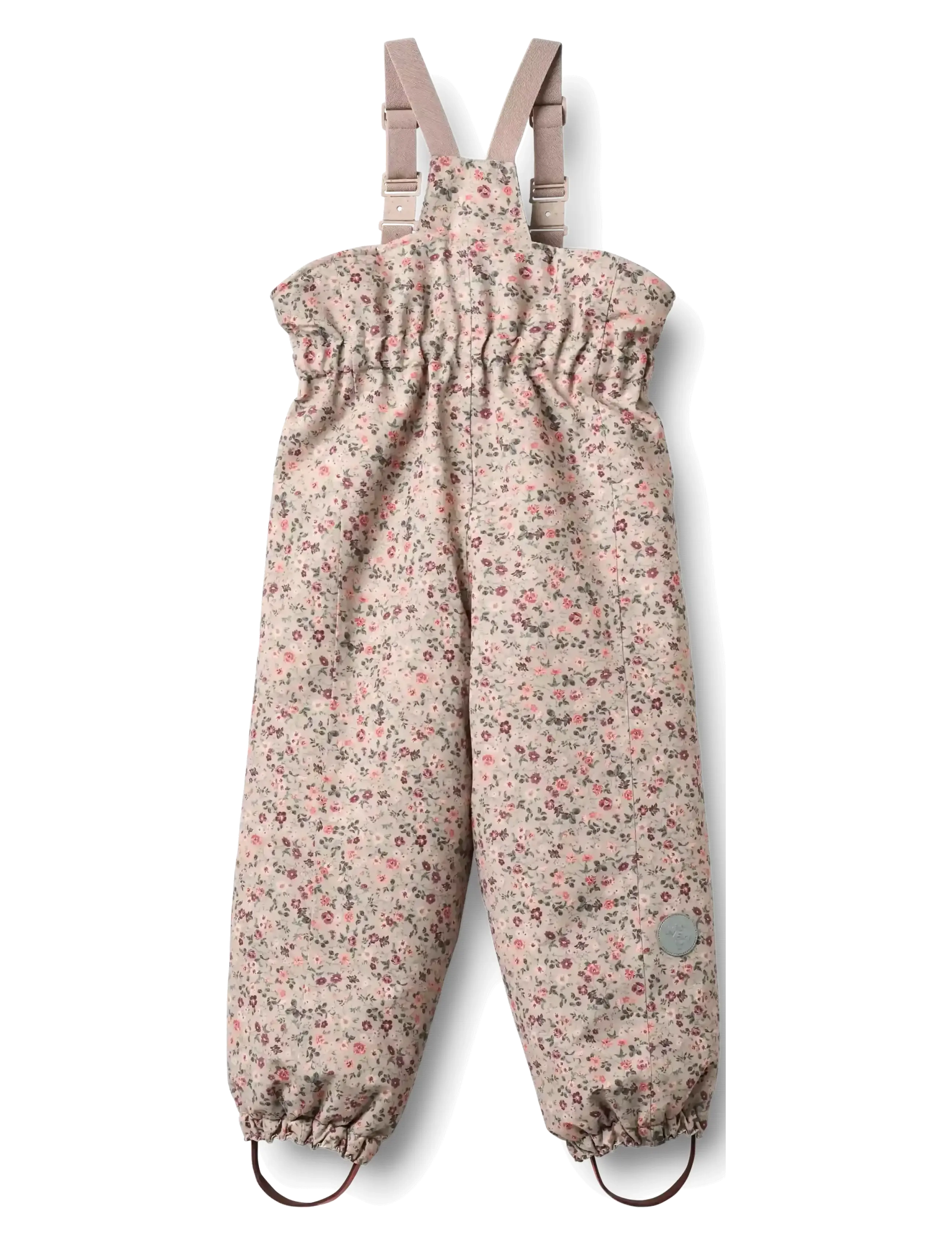 Wheat - Ski Pants Sal - winter trousers - grey moon flowers - 1