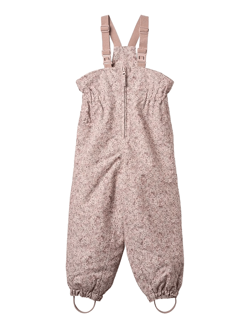 Wheat - Ski Pants Sal - vinterbukser - rose dust flowers - 0