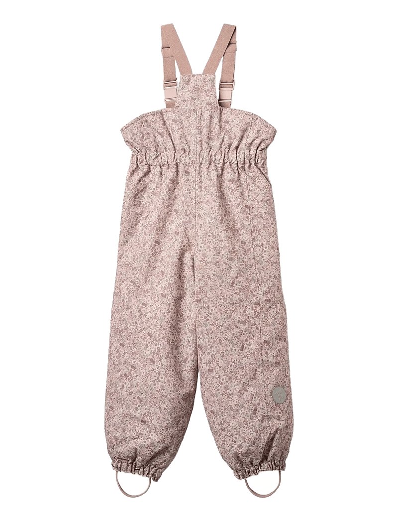 Wheat - Ski Pants Sal - vinterbukser - rose dust flowers - 1