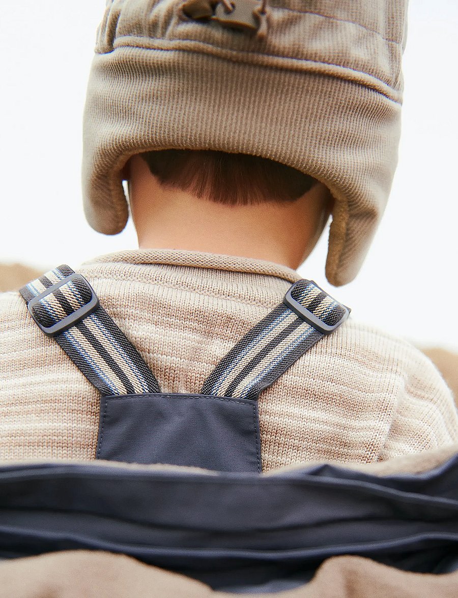Wheat - Ski Pants Sal - vinterbukser - greyblue - 3