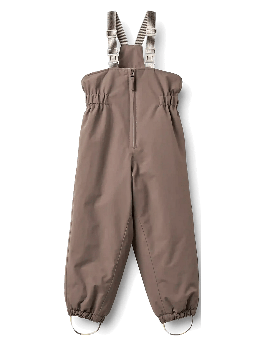 Wheat - Ski Pants Sal - vinterbukser - plum truffle - 0