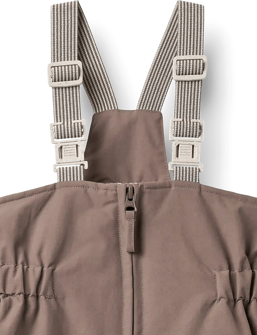 Wheat - Ski Pants Sal - vinterbukser - plum truffle - 2