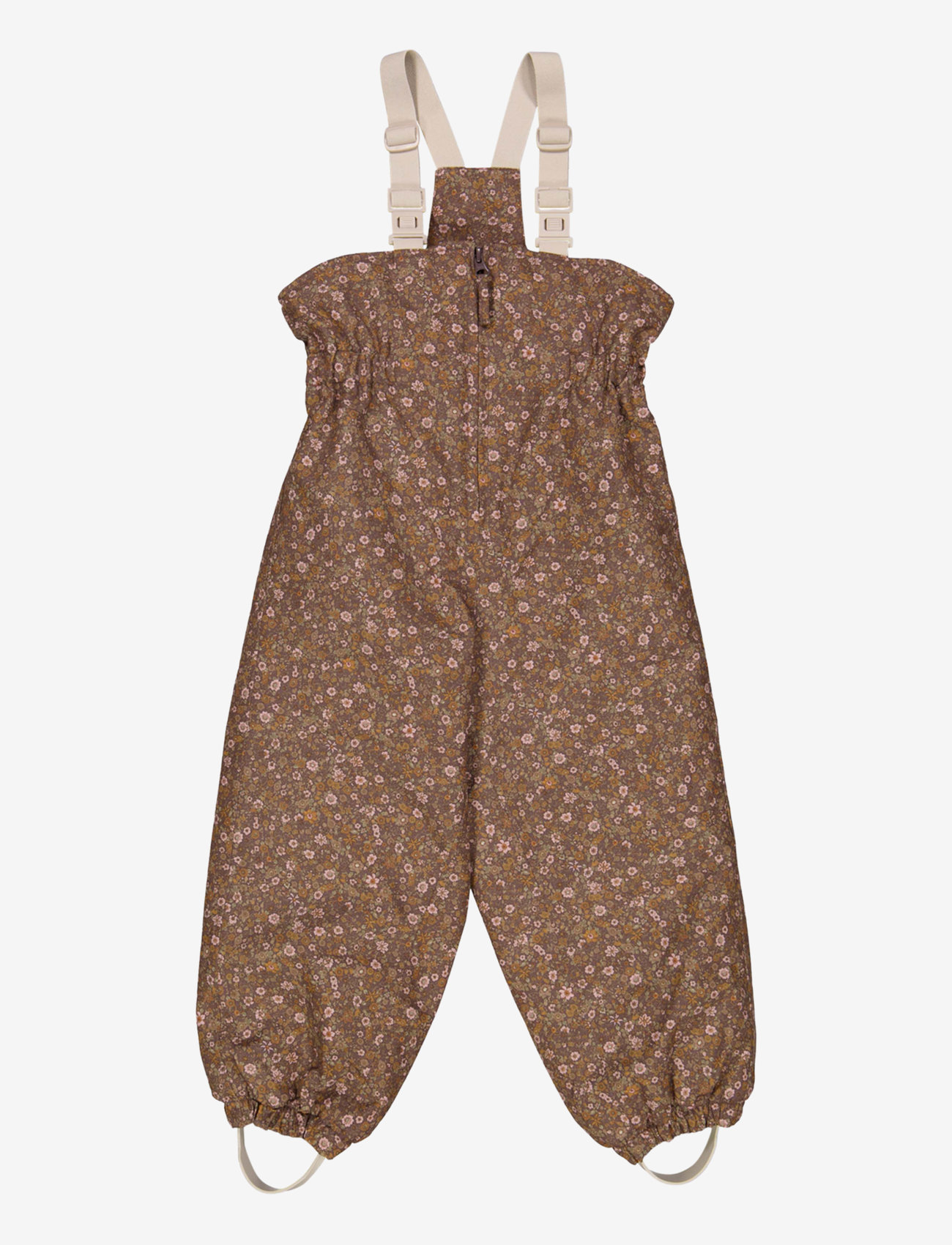 Wheat - Ski Pants Sal Tech - eggplant flowers - 0