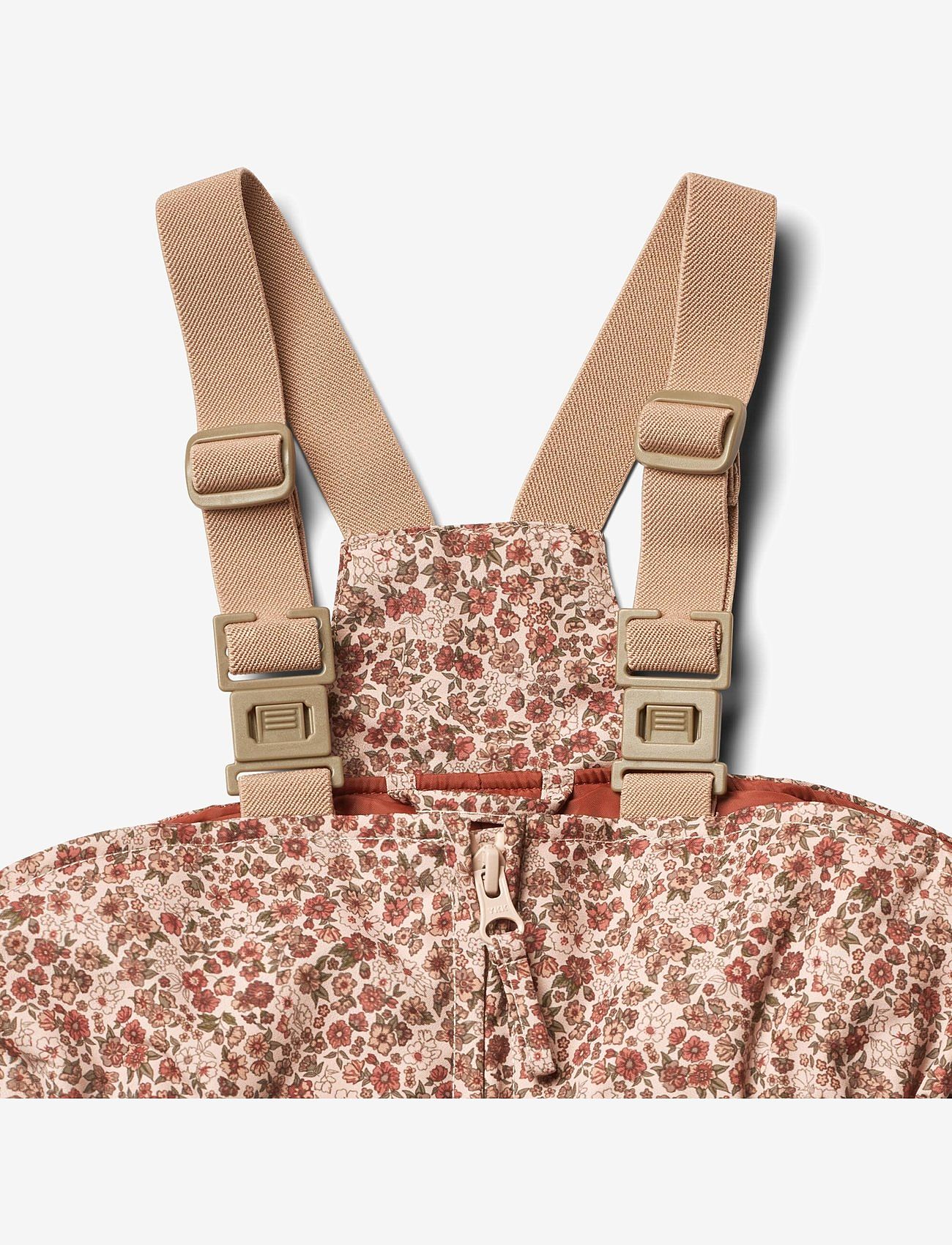 Wheat - Ski Pants Sal Tech - rose dust flowers - 2