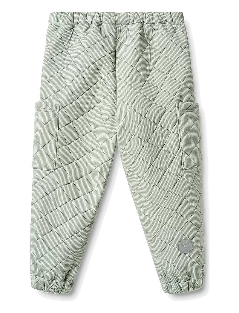 Wheat - Thermo Cargo Pants Nane - thermo-hose - green stripe - 1