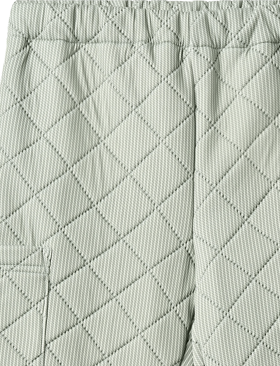 Wheat - Thermo Cargo Pants Nane - termobyxor - green stripe - 2