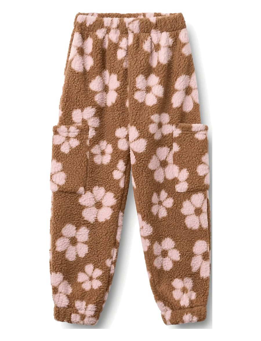 Wheat - Fleece Pants Suun - fliispüksid - warm hazel flowers - 0