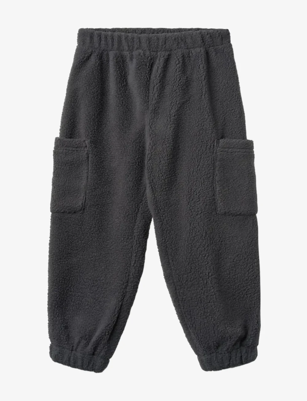 Wheat - Fleece Trousers Suun - fliisist püksid - black sea - 0