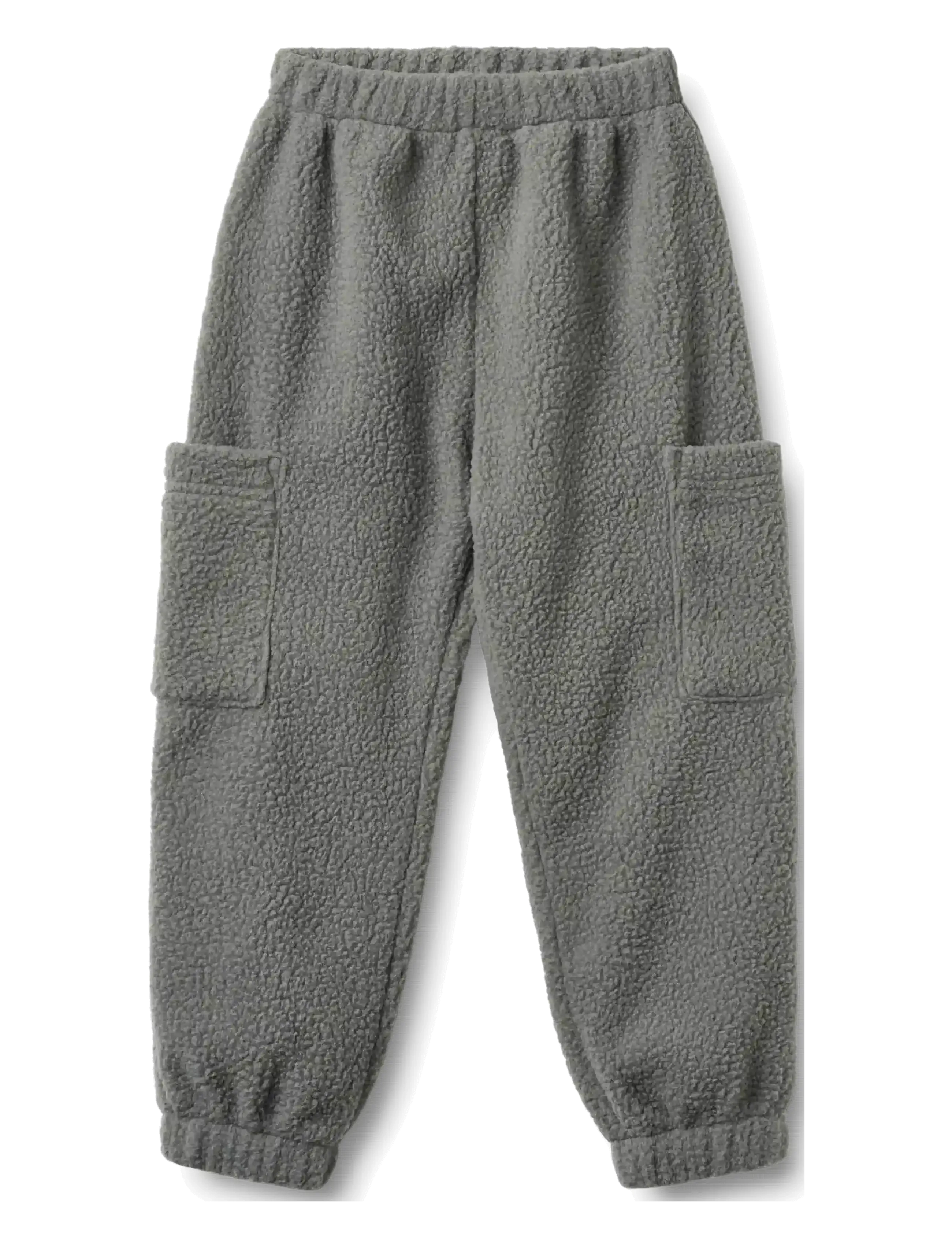 Wheat Fleece Pants Suun - Teens 140-176 - FLINT / grey