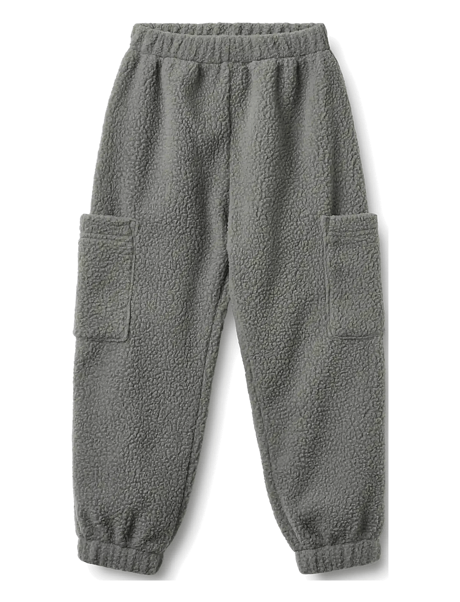 Wheat - Fleece Pants Suun - fleecebukser - flint - 0