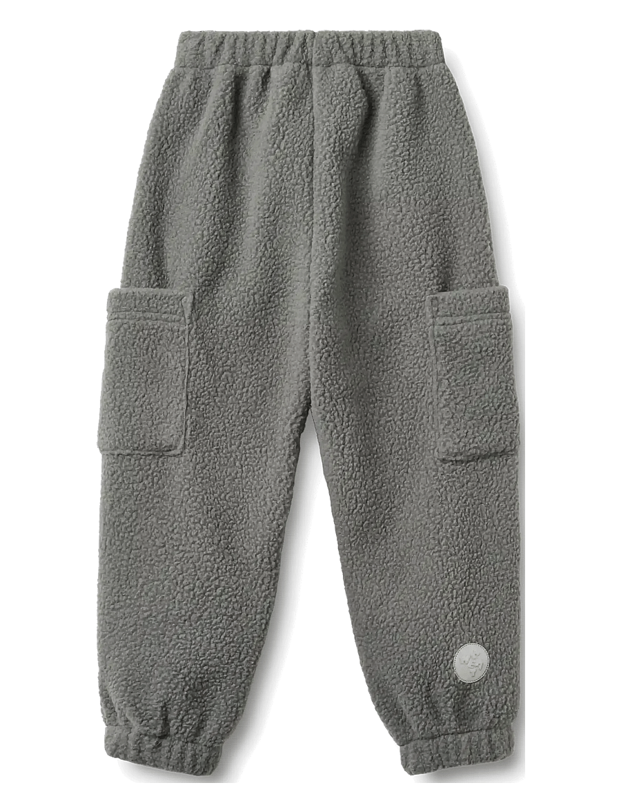 Wheat - Fleece Pants Suun - fleecebukser - flint - 1