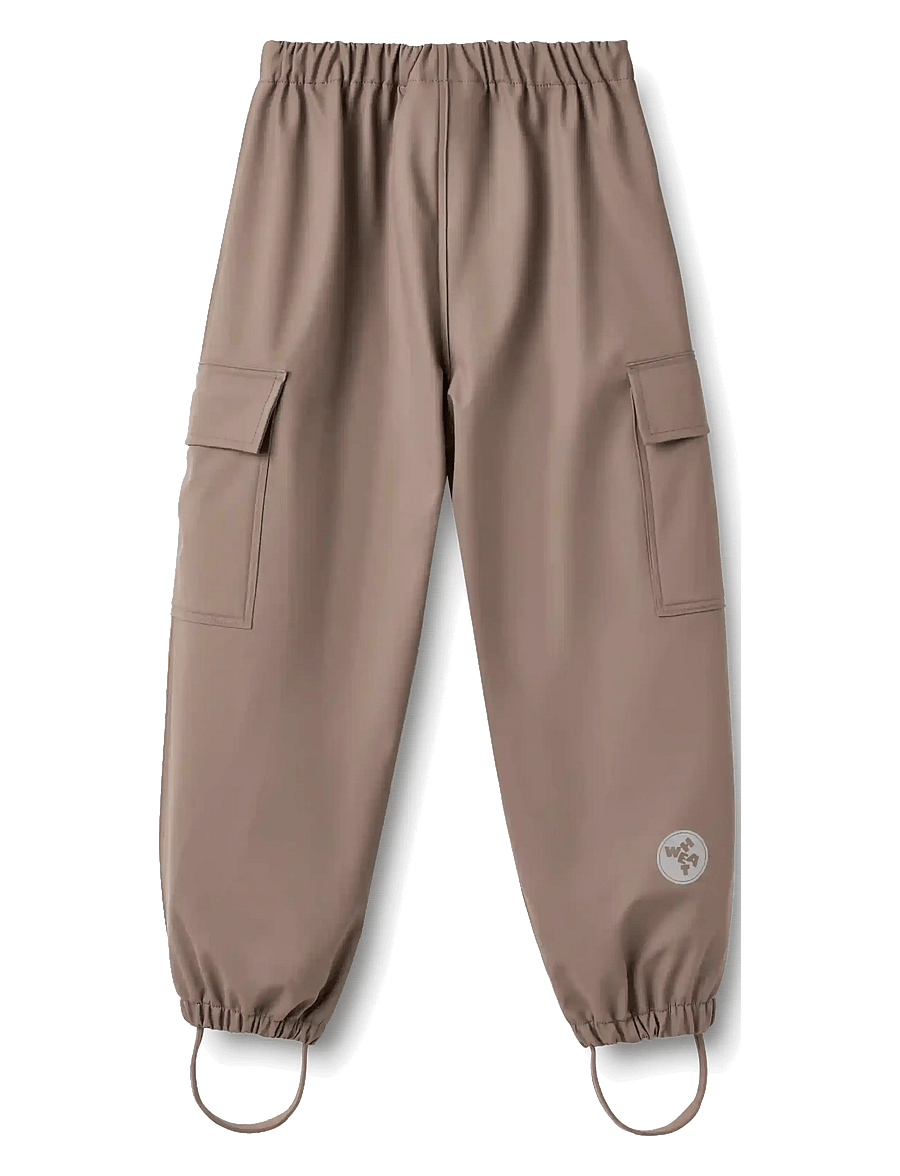Wheat - Rainwear Groa Trousers - regnbukser - plum truffle - 1