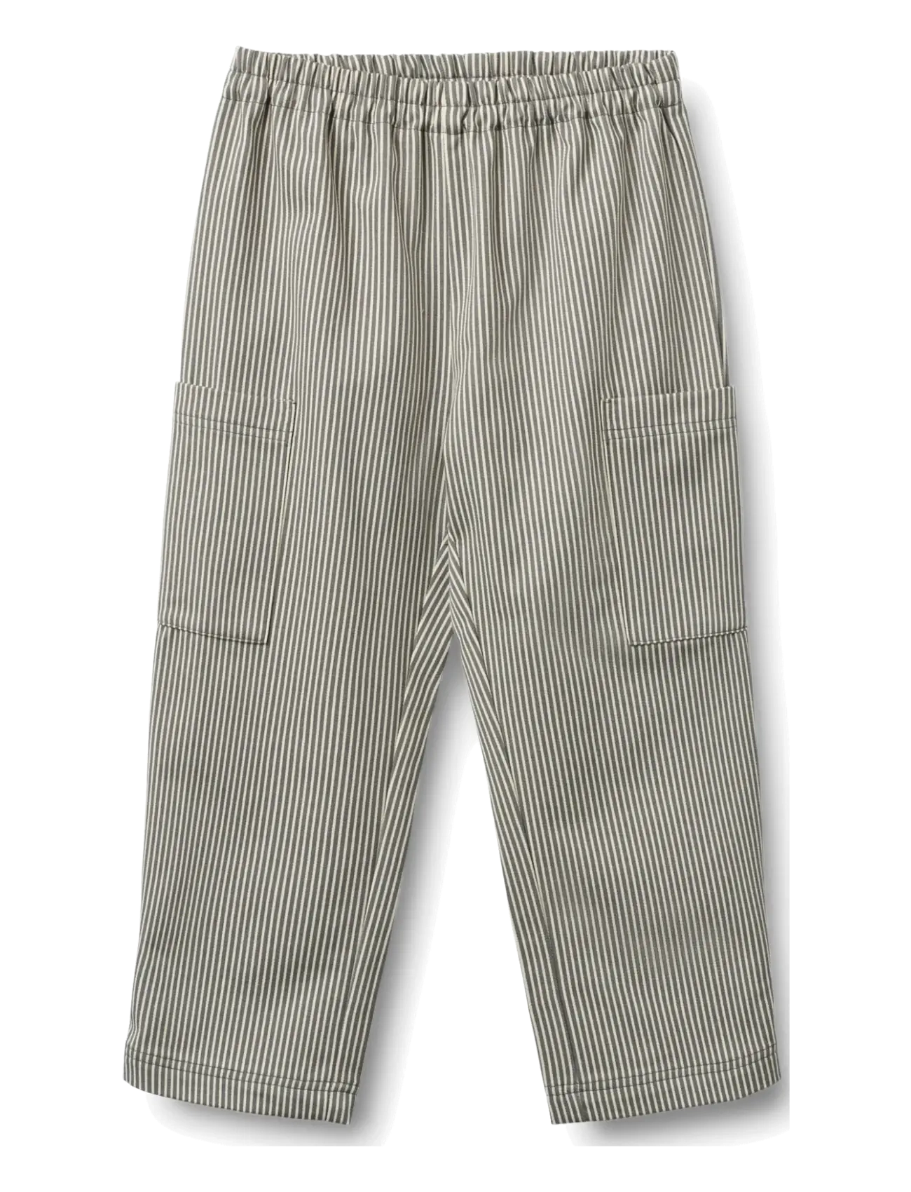 Wheat Cotton Trackpants Kalloa - Cargobyxor - FLINT STRIPE / multi