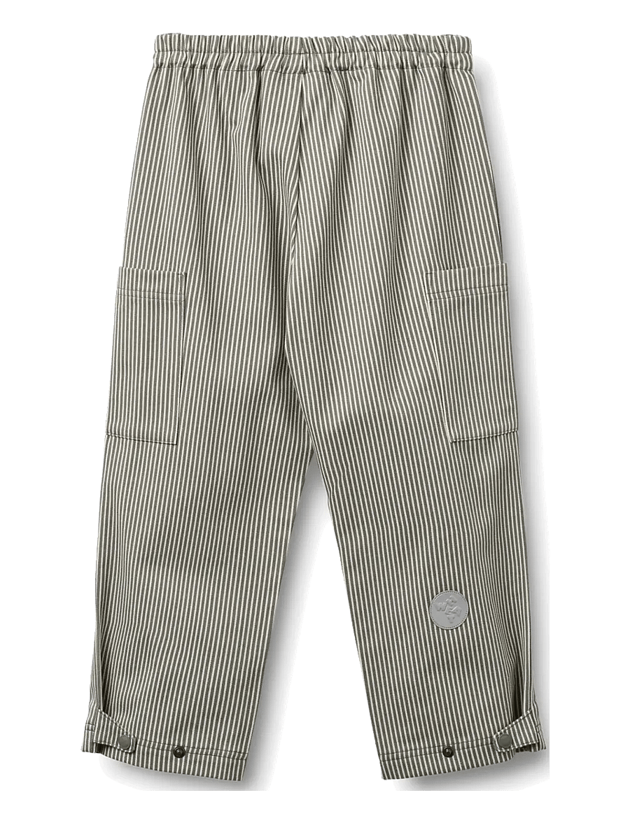 Wheat - Cotton Trackpants Kalloa - kargopüksid - flint stripe - 1