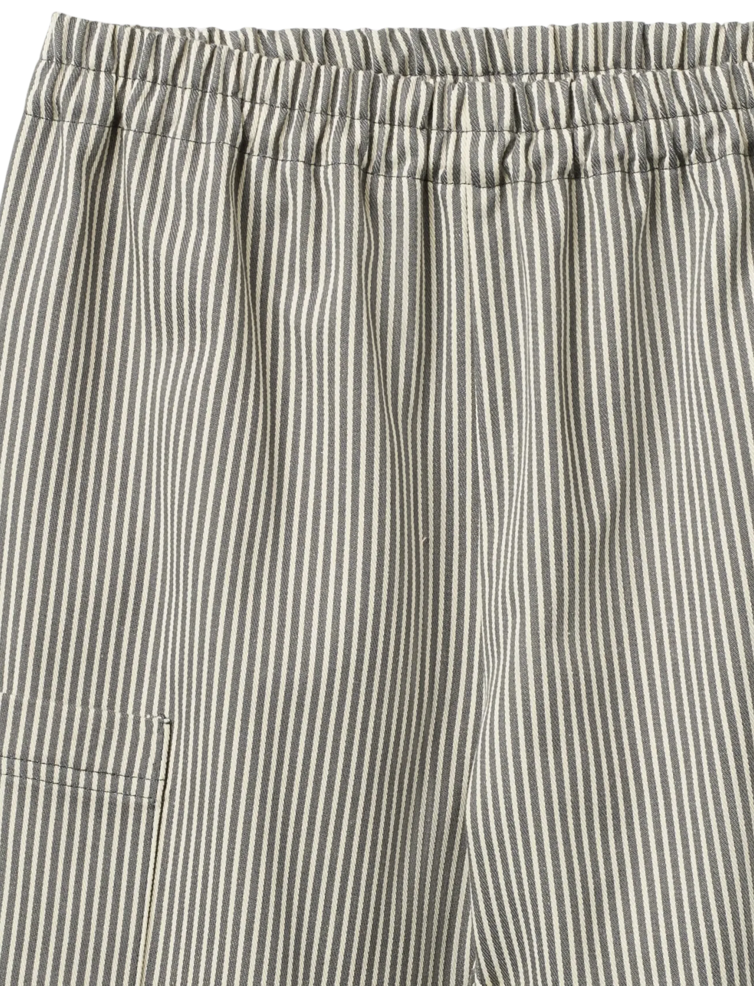 Wheat - Cotton Trackpants Kalloa - kargopüksid - flint stripe - 2