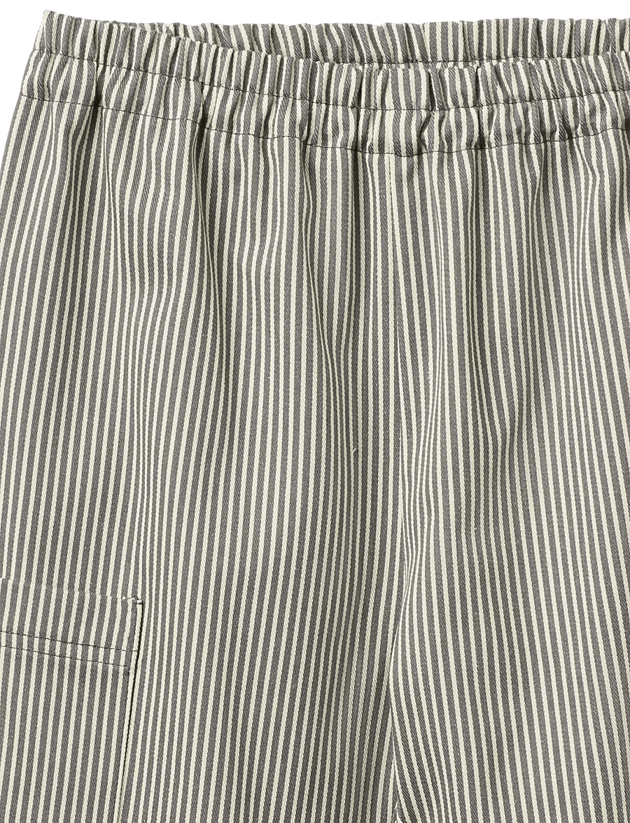 Wheat - Cotton Trackpants Kalloa - kargopüksid - flint stripe - 2