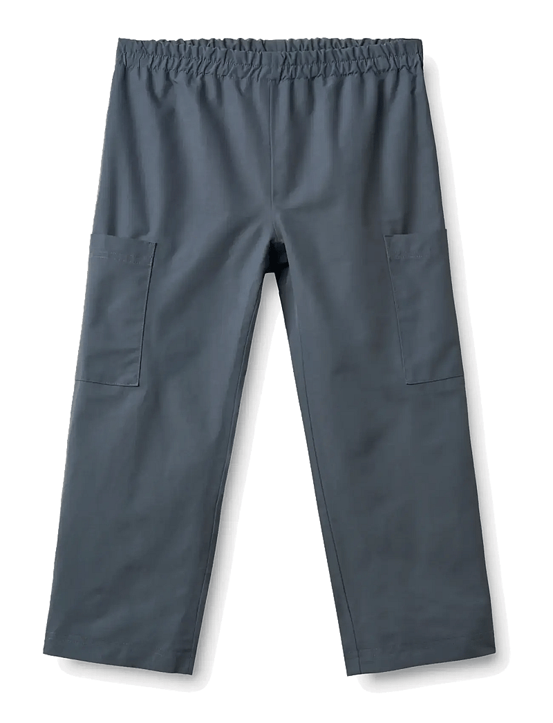 Wheat - Technical Trackpants Kalloa - cargobukser - greyblue - 1