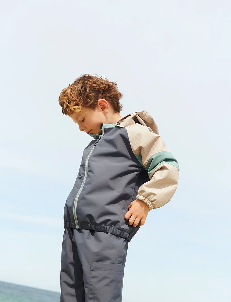 Wheat - Technical Trackpants Kalloa - cargobukser - greyblue - 0