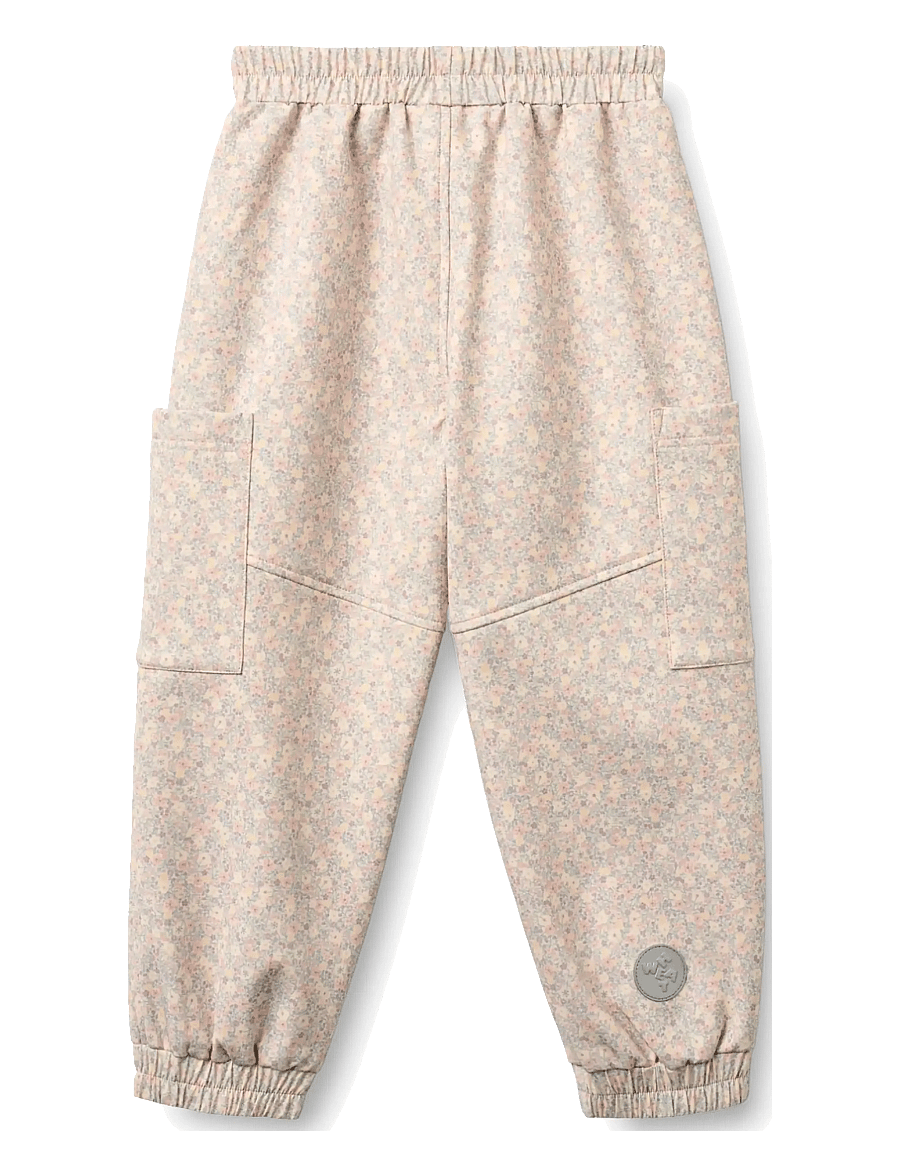 Wheat - Softshell Trackpants Minno - rose shadow flowers - 1