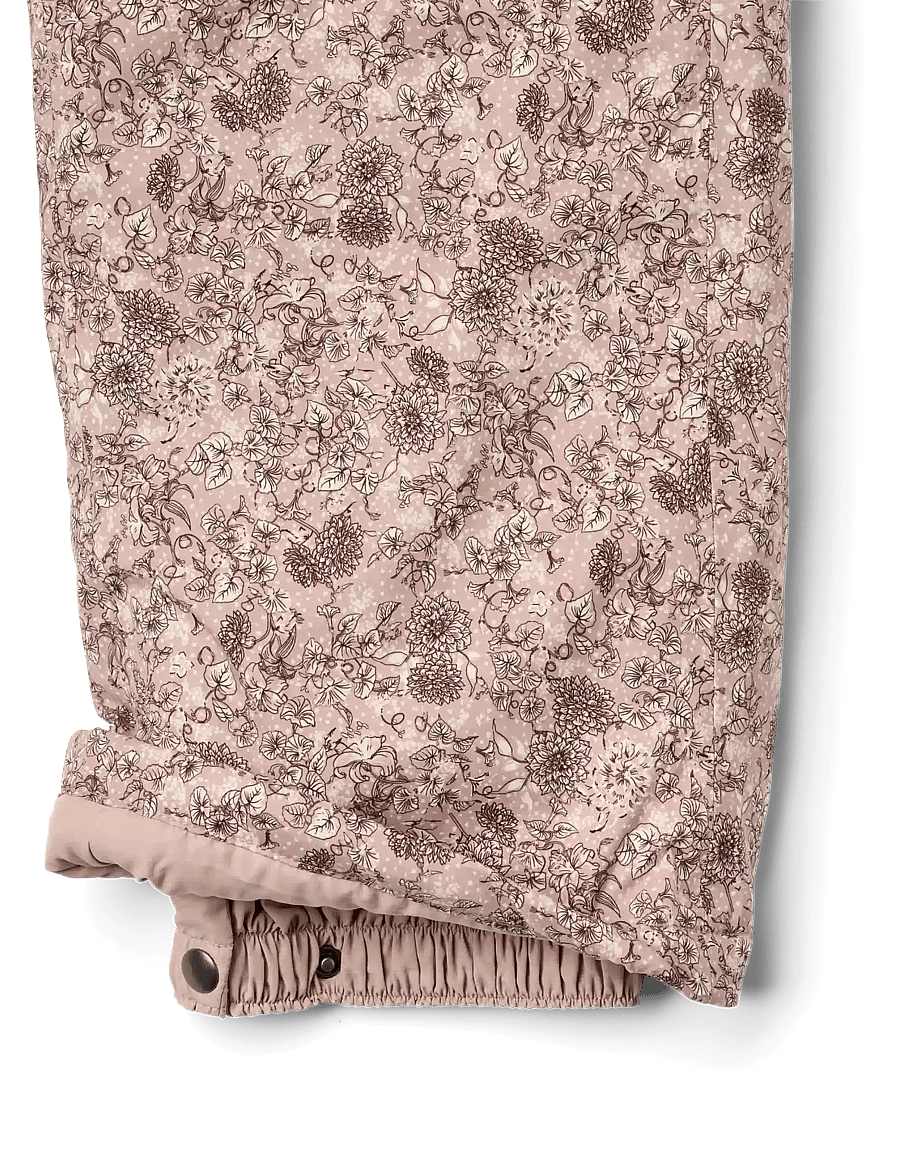 Wheat - Ski trousers Runno - thermo-hose - rose winter flowers - 2