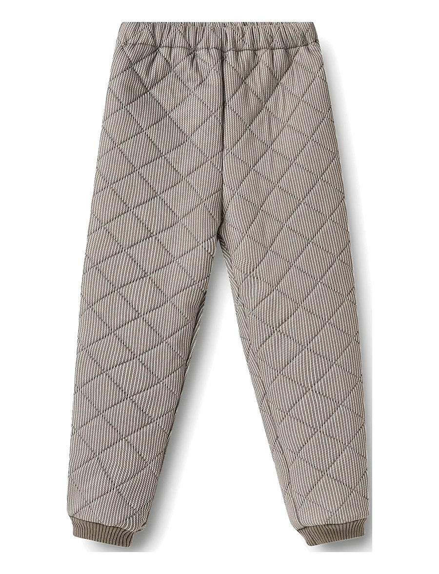 Wheat - Thermo Pants Alex - thermo-hose - brown stripe - 0
