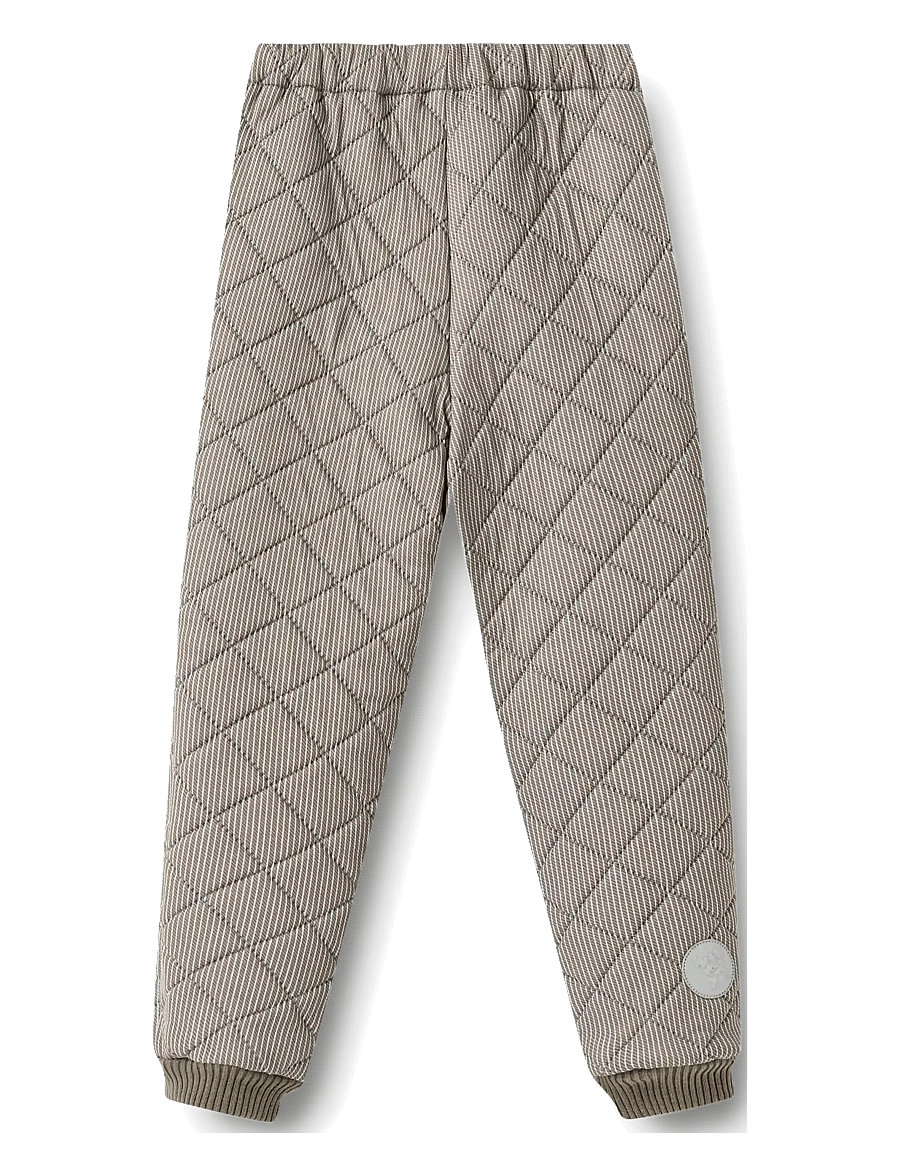 Wheat - Thermo Pants Alex - thermo-hose - brown stripe - 1