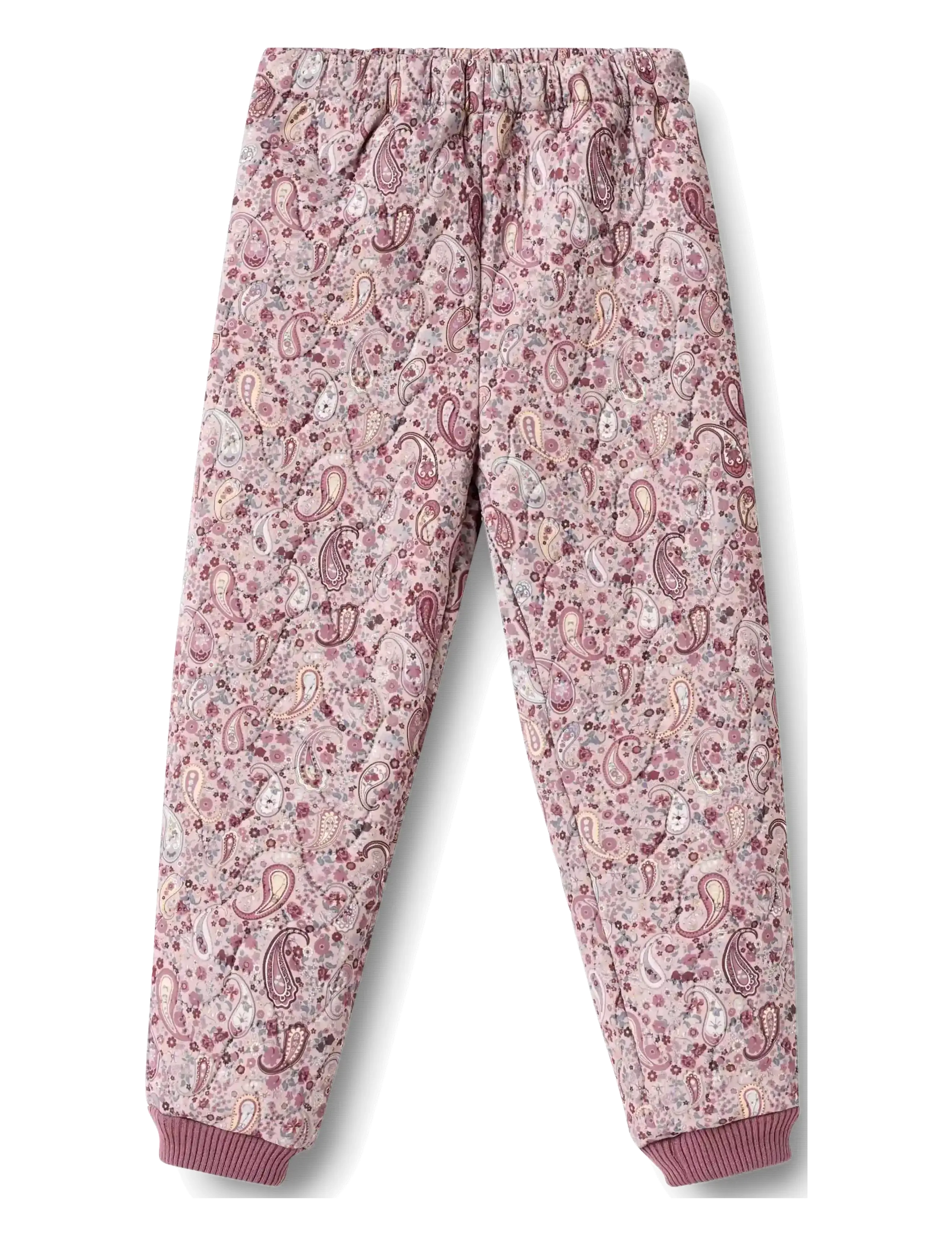 Wheat Thermo Pants Alex - Schneekleidung - DRY ROSE PAISLEY / pink/rose