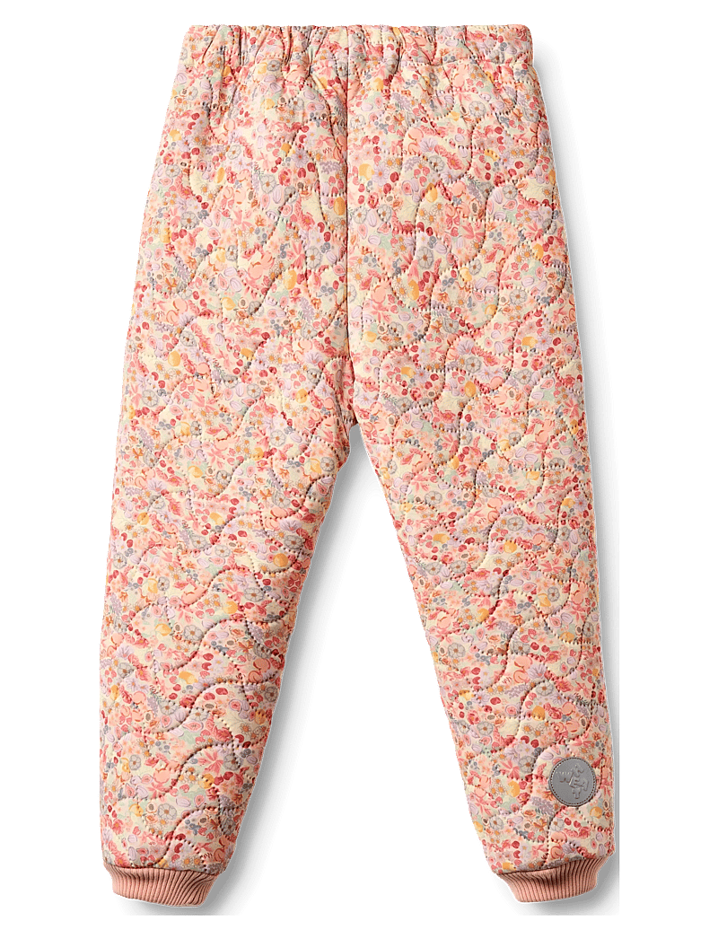 Wheat - Thermo Pants Alex - termobukser - fruits and flowers - 1