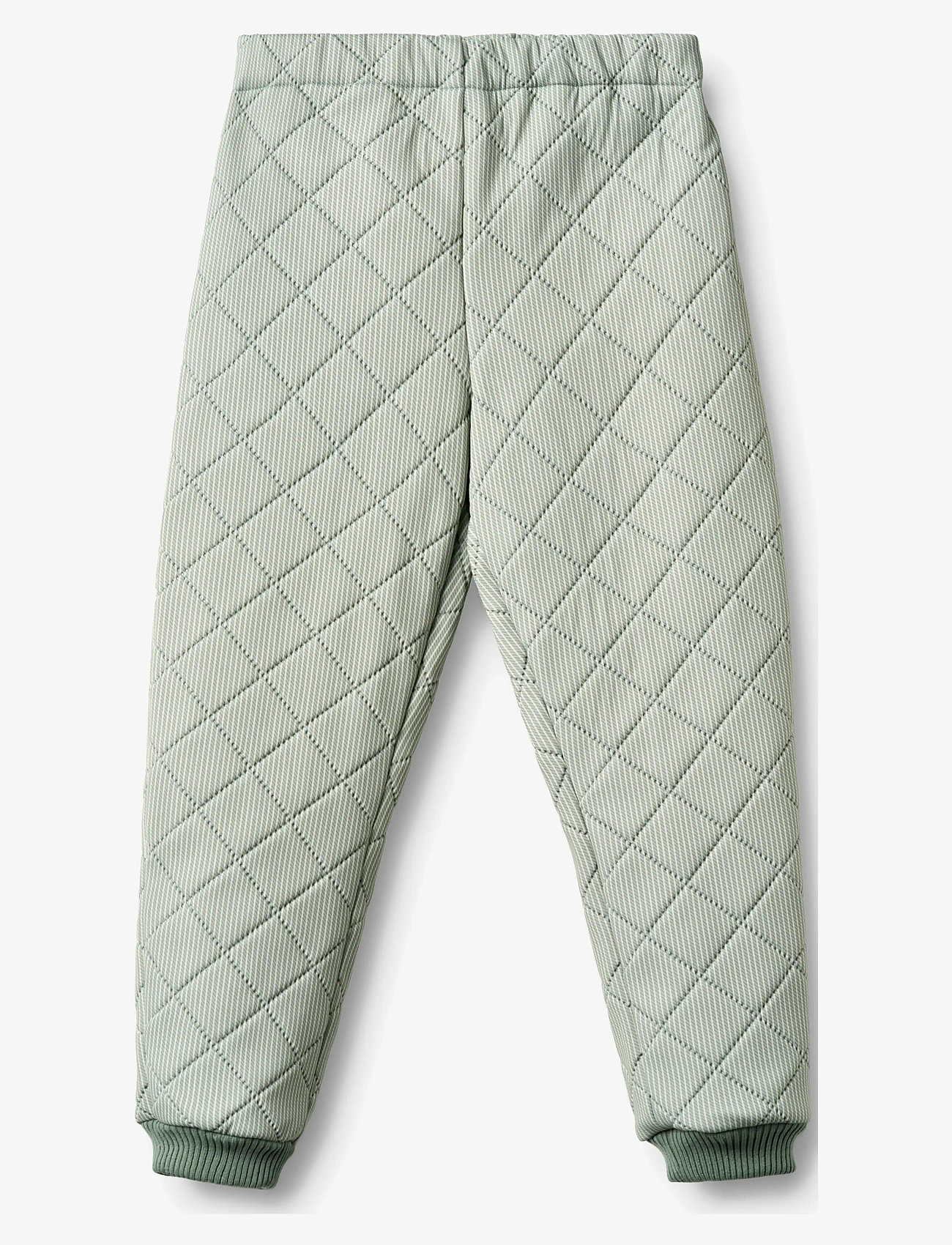 Wheat - Thermo Pants Alex - kevyttoppahousut - green stripe - 0
