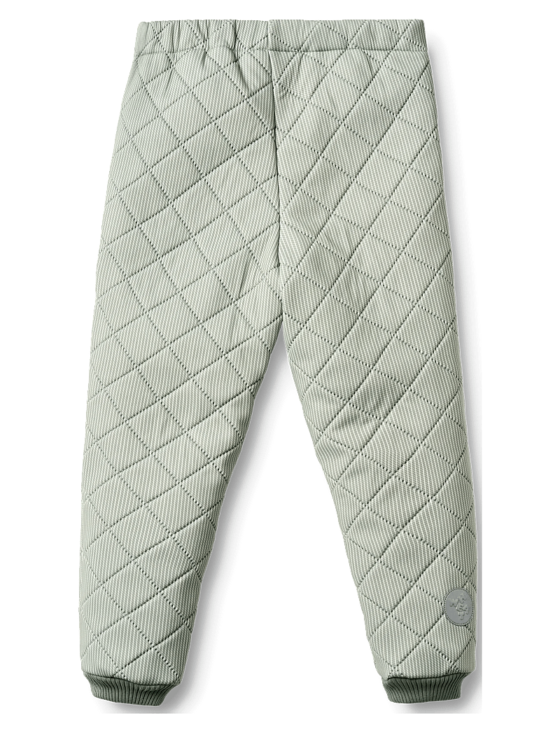 Wheat - Thermo Pants Alex - kevyttoppahousut - green stripe - 1
