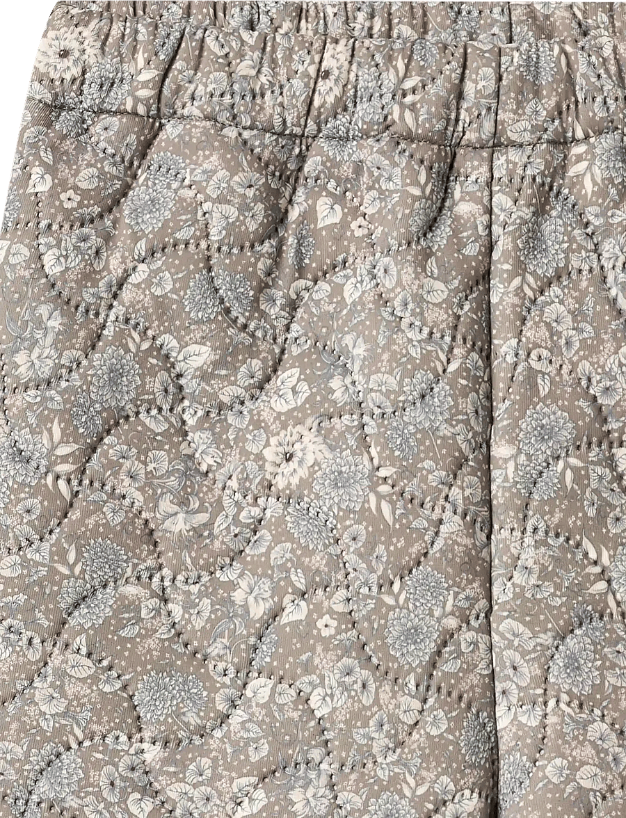 Wheat - Thermo Pants Alex - thermo-hose - grey stone flowers - 2
