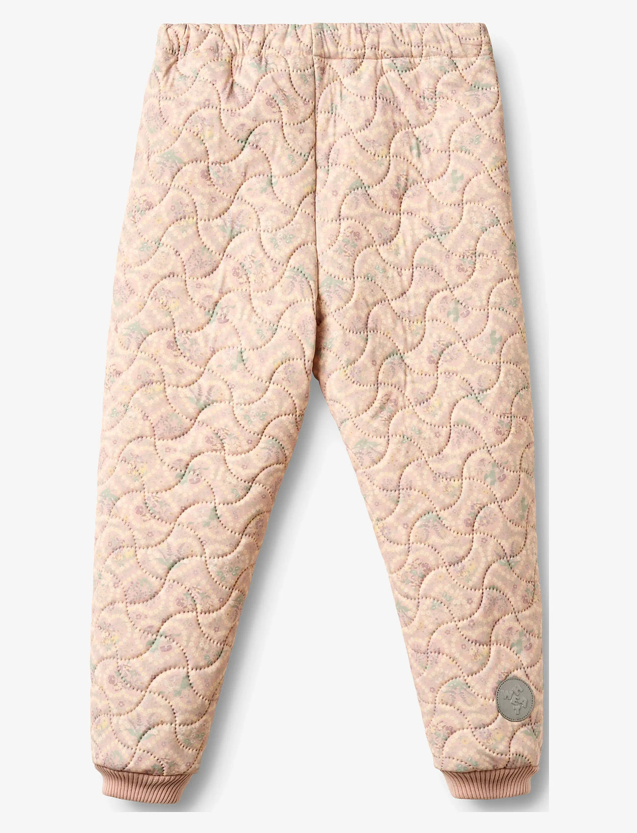 Wheat - Thermo Pants Alex - termobukser - heart flowers - 0