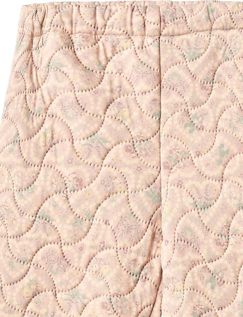 Wheat - Thermo Pants Alex - termobukser - heart flowers - 2