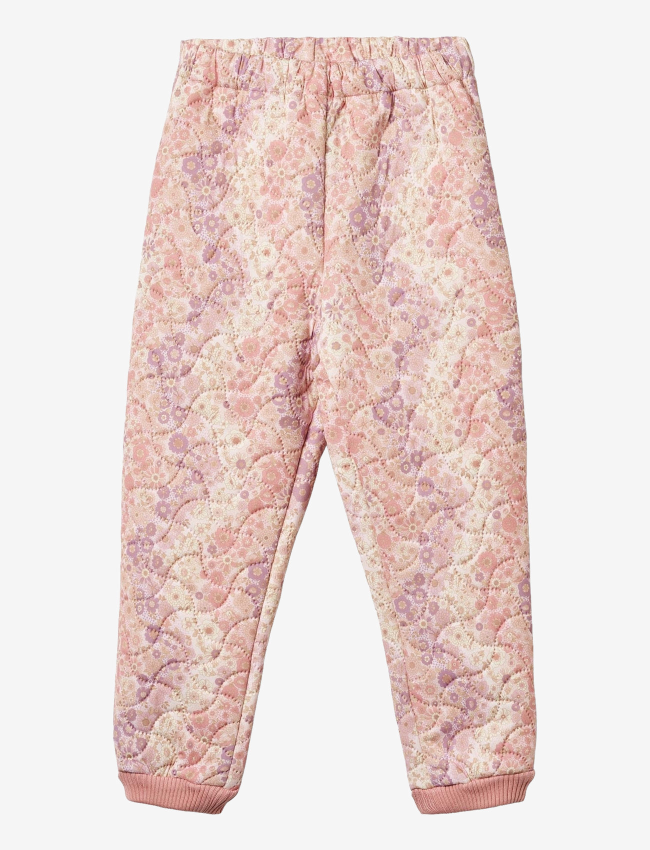 Wheat - Thermo Pants Alex - kattepüksid - lilac flower rainbow - 0