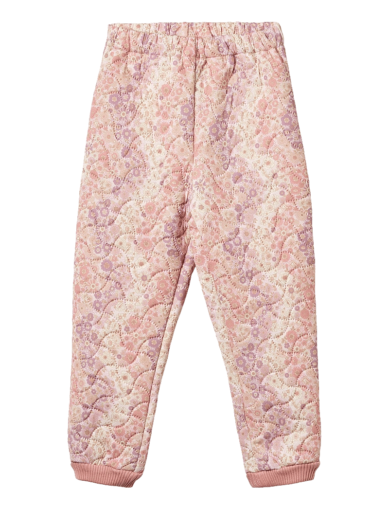 Wheat - Thermo Pants Alex - spodnie termoizolacyjne - lilac flower rainbow - 0