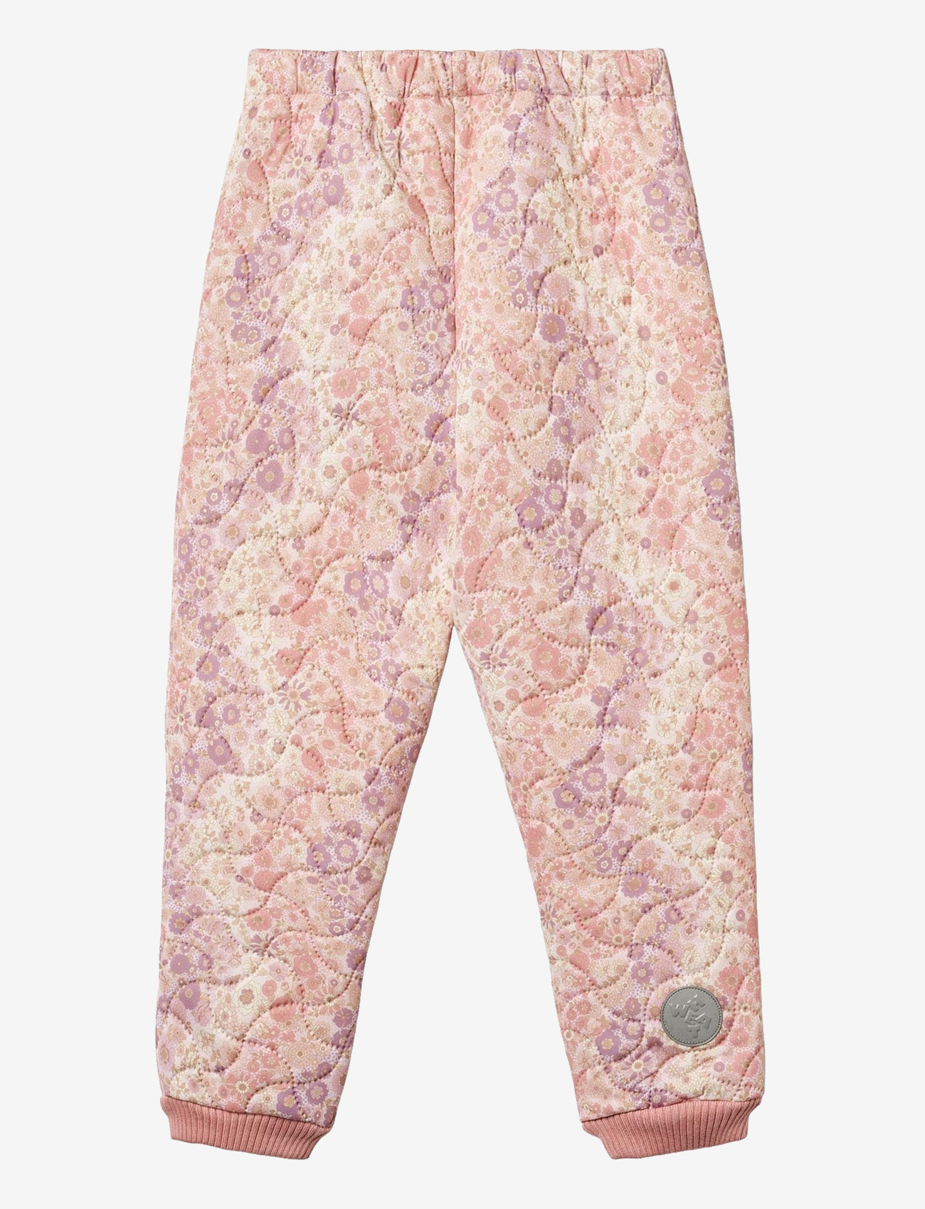 Wheat - Thermo Pants Alex - kattepüksid - lilac flower rainbow - 1