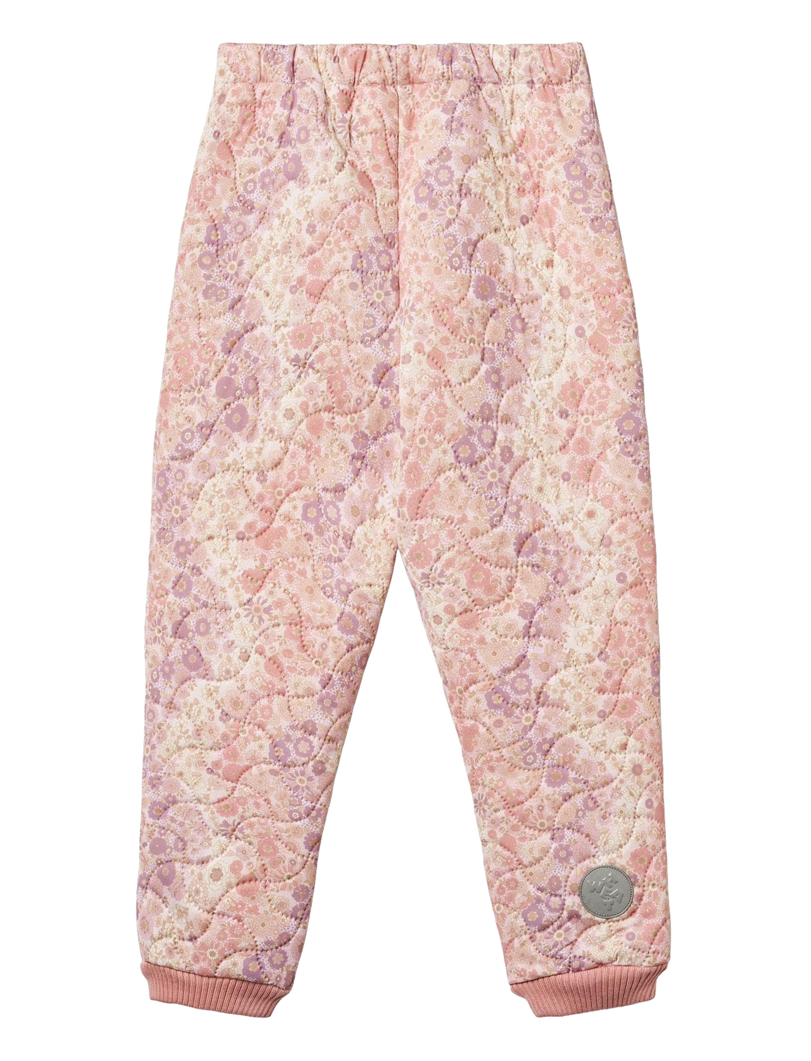Wheat - Thermo Pants Alex - overtræksbukser - lilac flower rainbow - 1