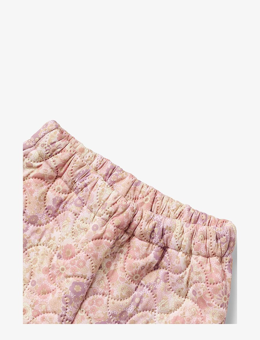 Wheat - Thermo Pants Alex - termobukser - lilac flower rainbow - 2