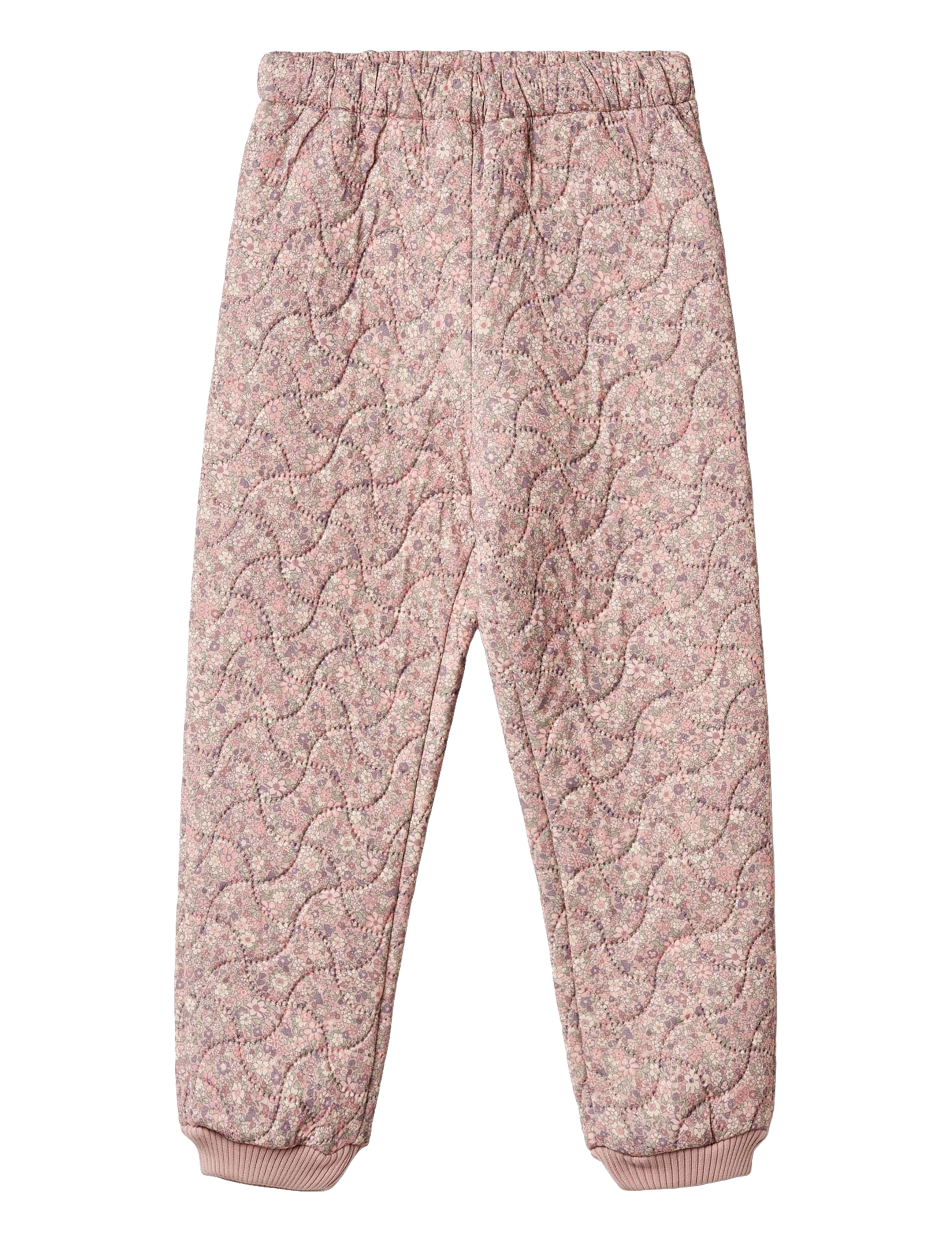 Wheat Thermo Pants Alex, 122, Pink, Termo-Overtøj > Termo-Bukser, Børn