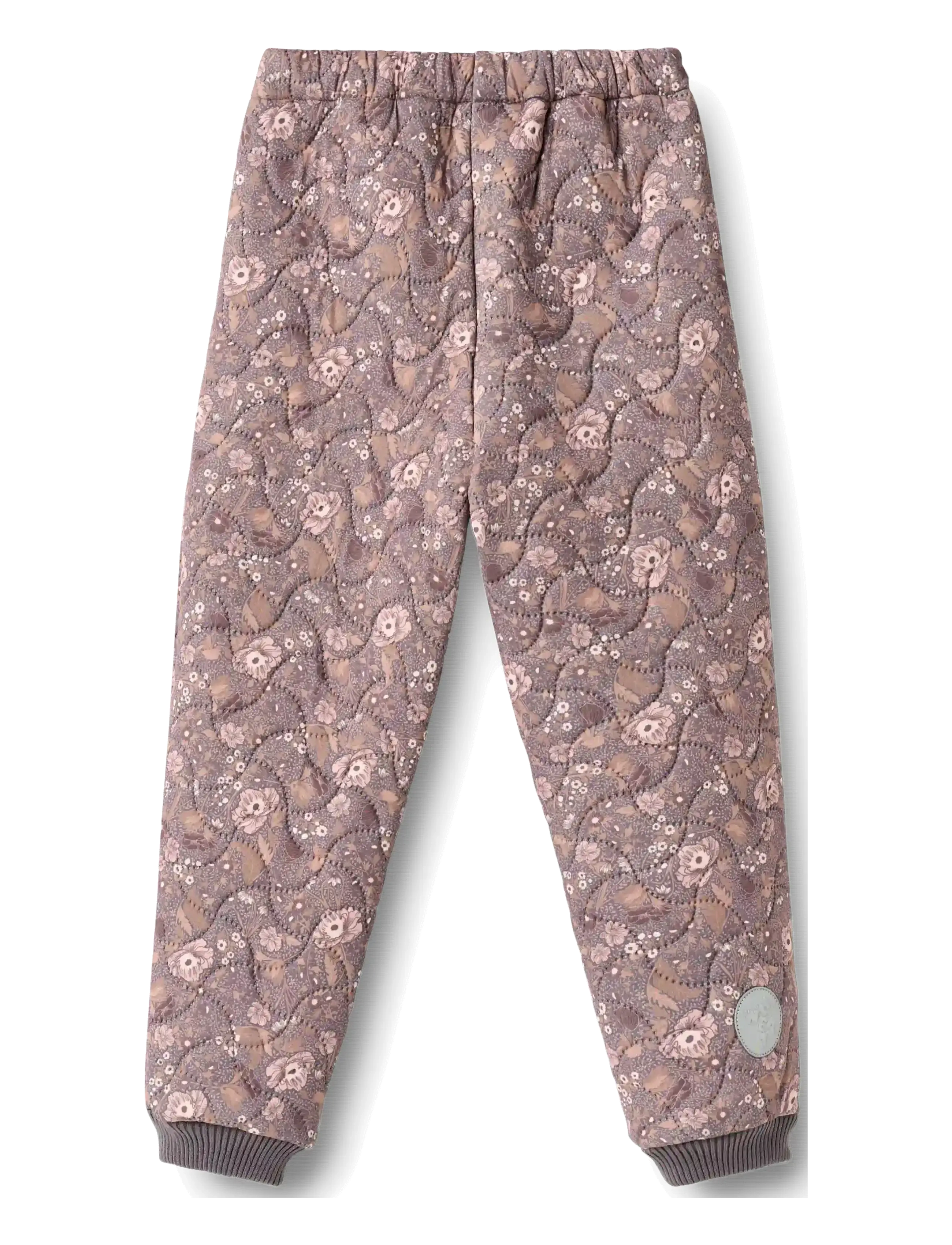 Wheat - Thermo Pants Alex - thermo-hose - purple stone flowers - 1