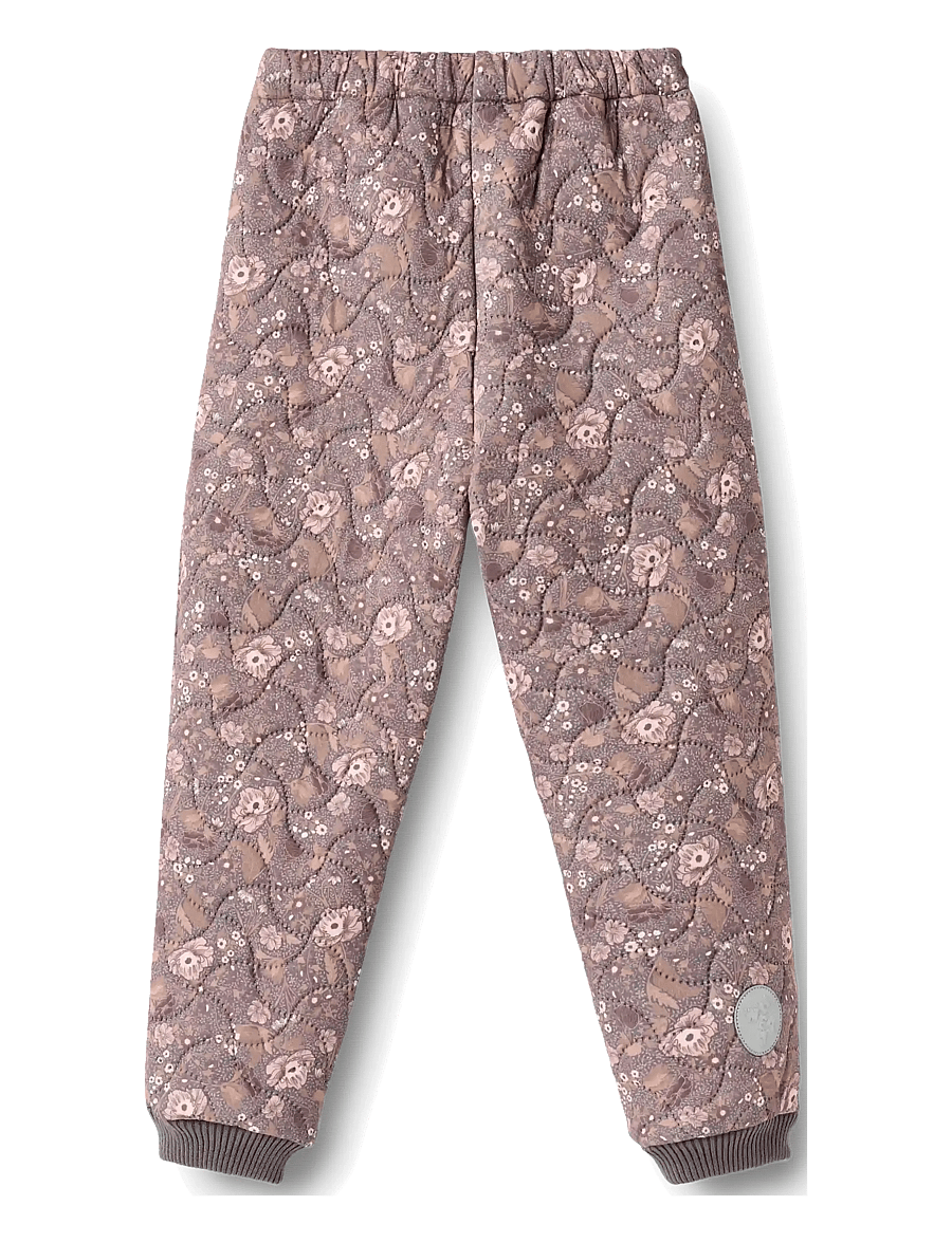 Wheat - Thermo Pants Alex - thermo-hose - purple stone flowers - 1
