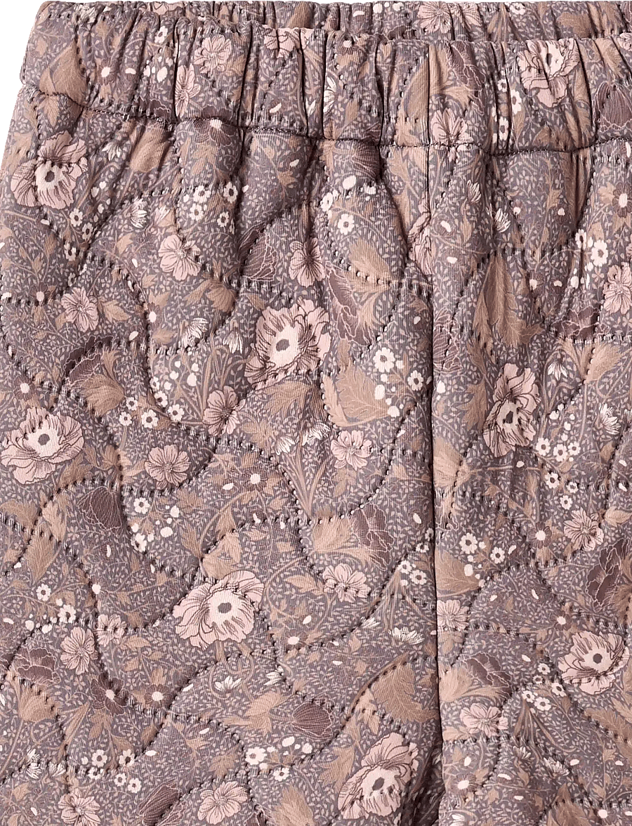 Wheat - Thermo Pants Alex - thermo-hose - purple stone flowers - 2