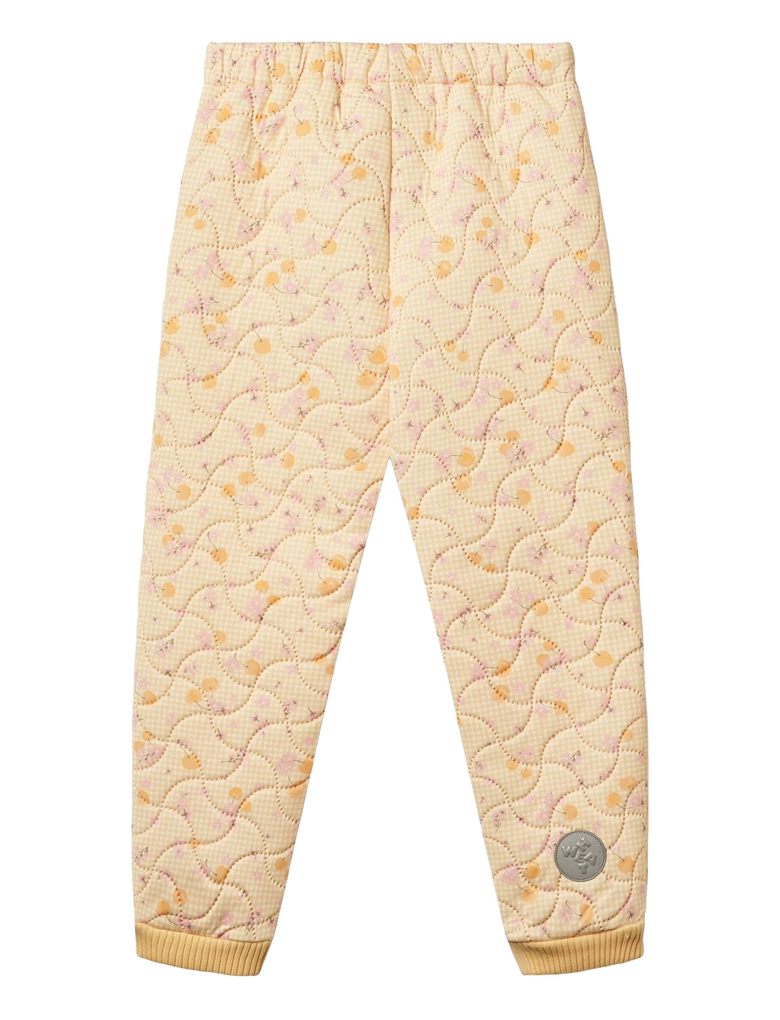 Wheat - Thermo Pants Alex - cover pants - yellow cherries - 1