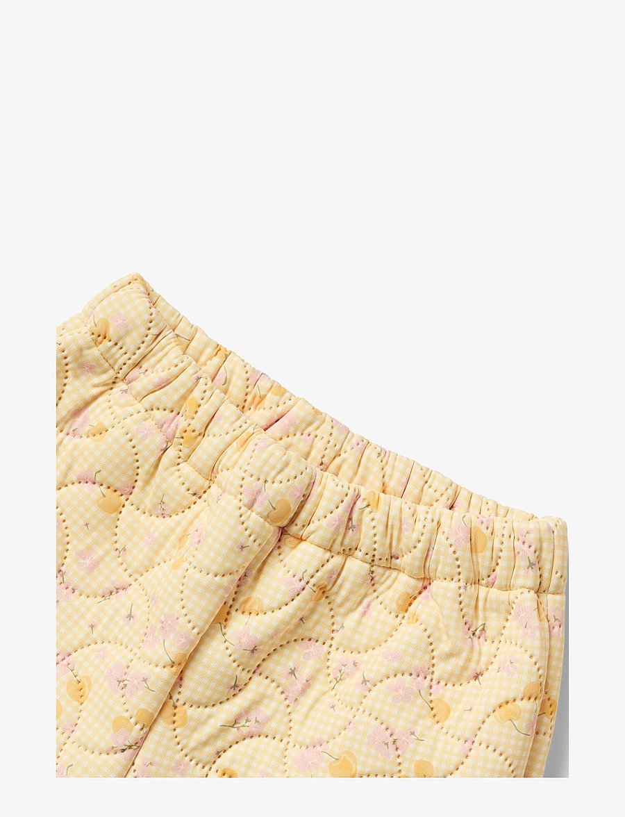 Wheat - Thermo Pants Alex - thermo trousers - yellow cherries - 2