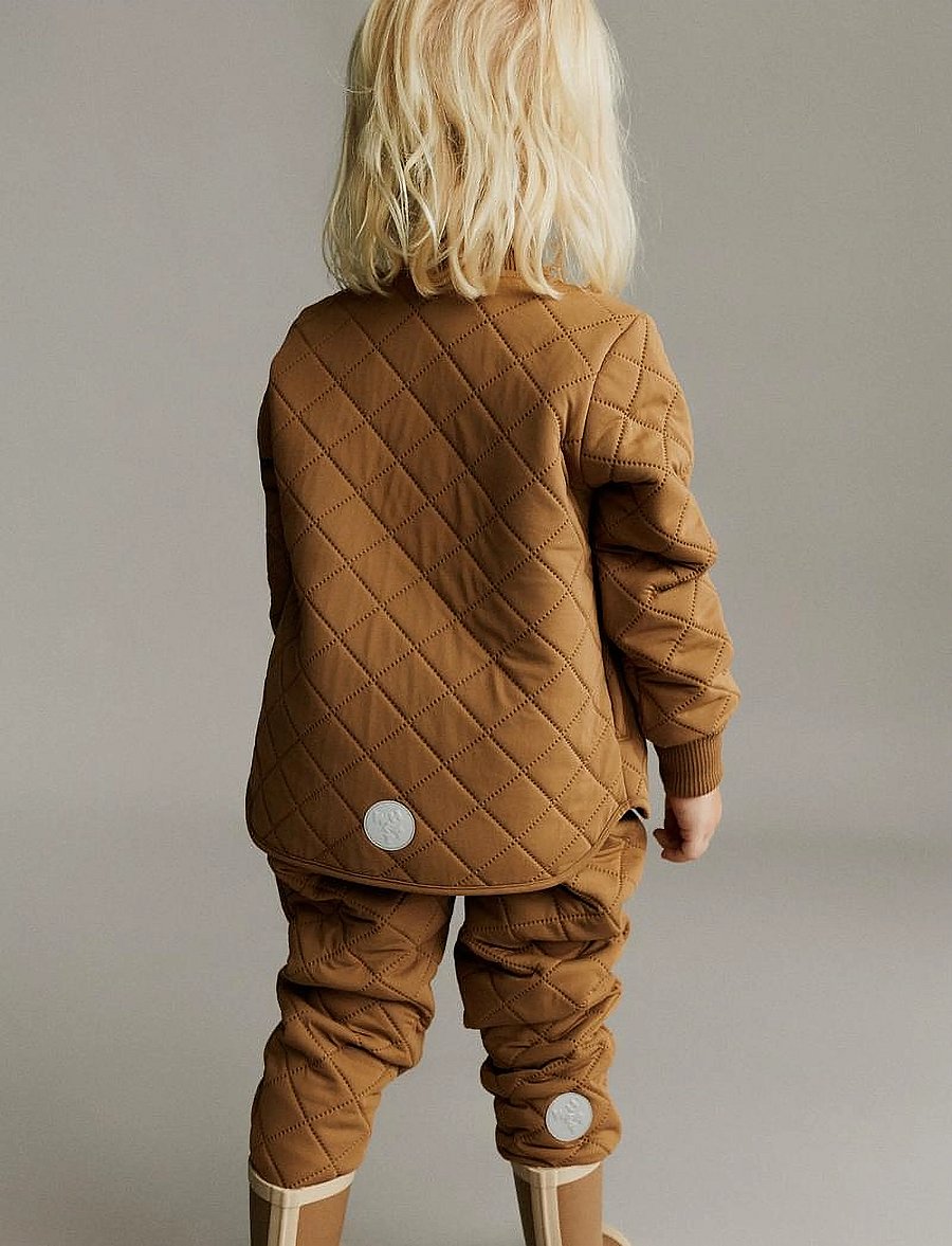 Wheat - Thermo Pants Alex - termopüksid - hazel - 4