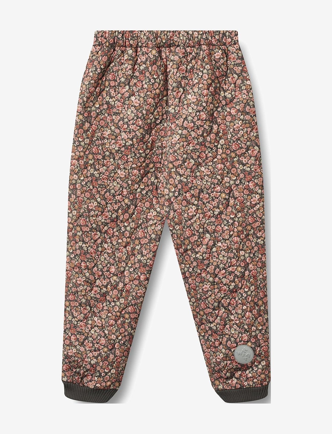 Wheat - Thermo Pants Alex - raven wild flowers - 1
