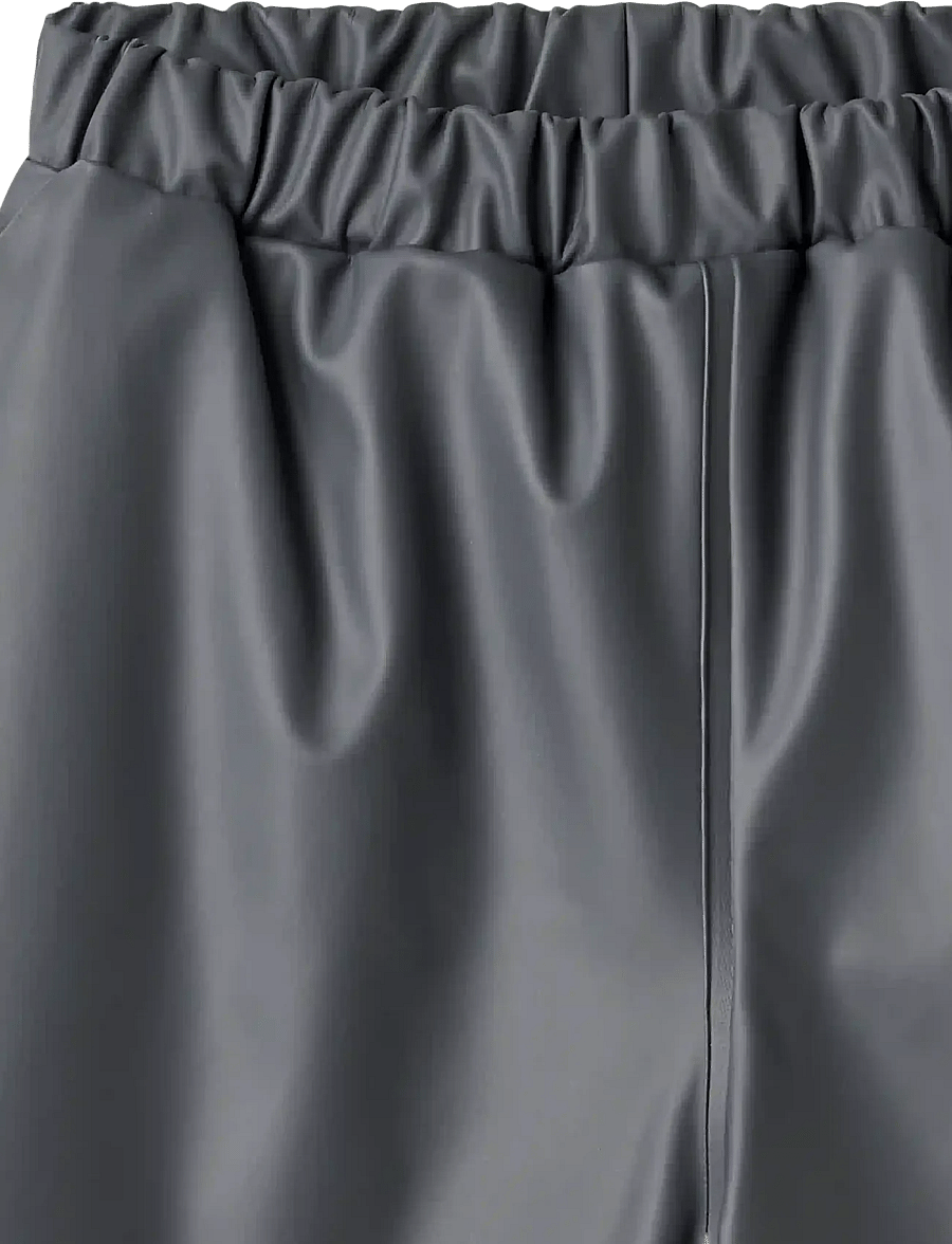 Wheat - Thermo Rain Pants Um - regnbyxor - greyblue - 2