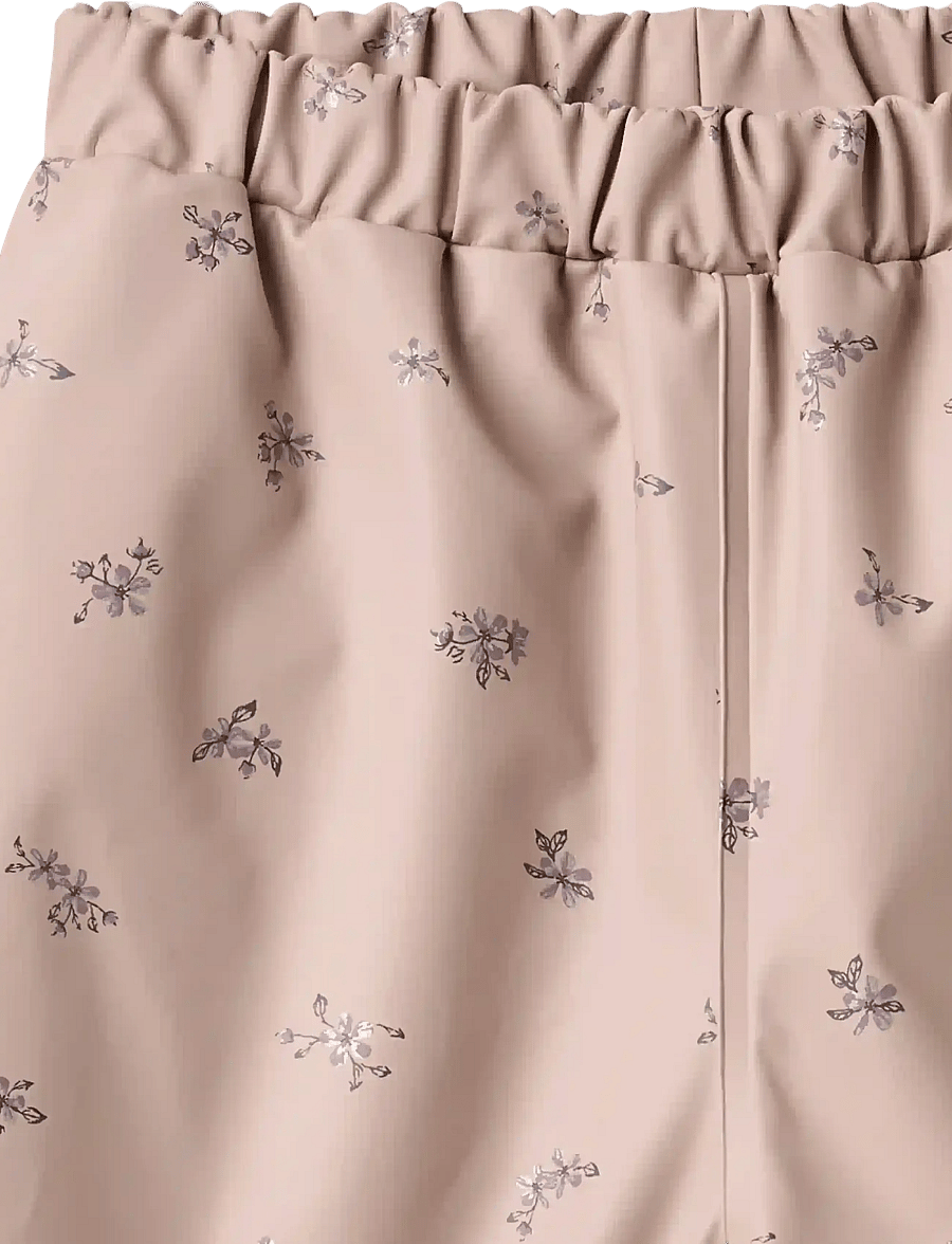 Wheat - Thermo Rain Pants Um - dry rose flowers - 2