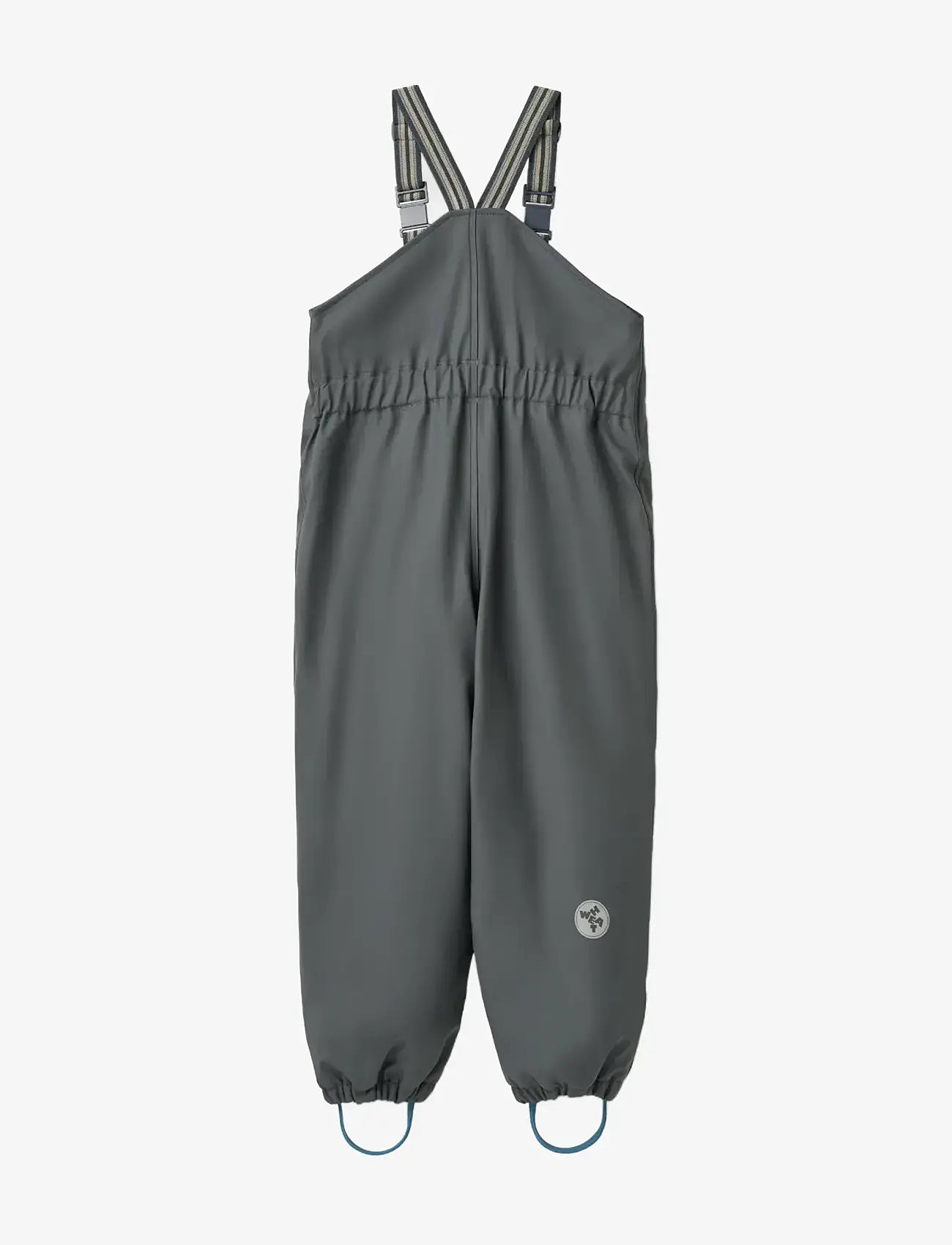 Wheat - Thermo Rain Overalls Lian - regnbukser - greyblue - 1