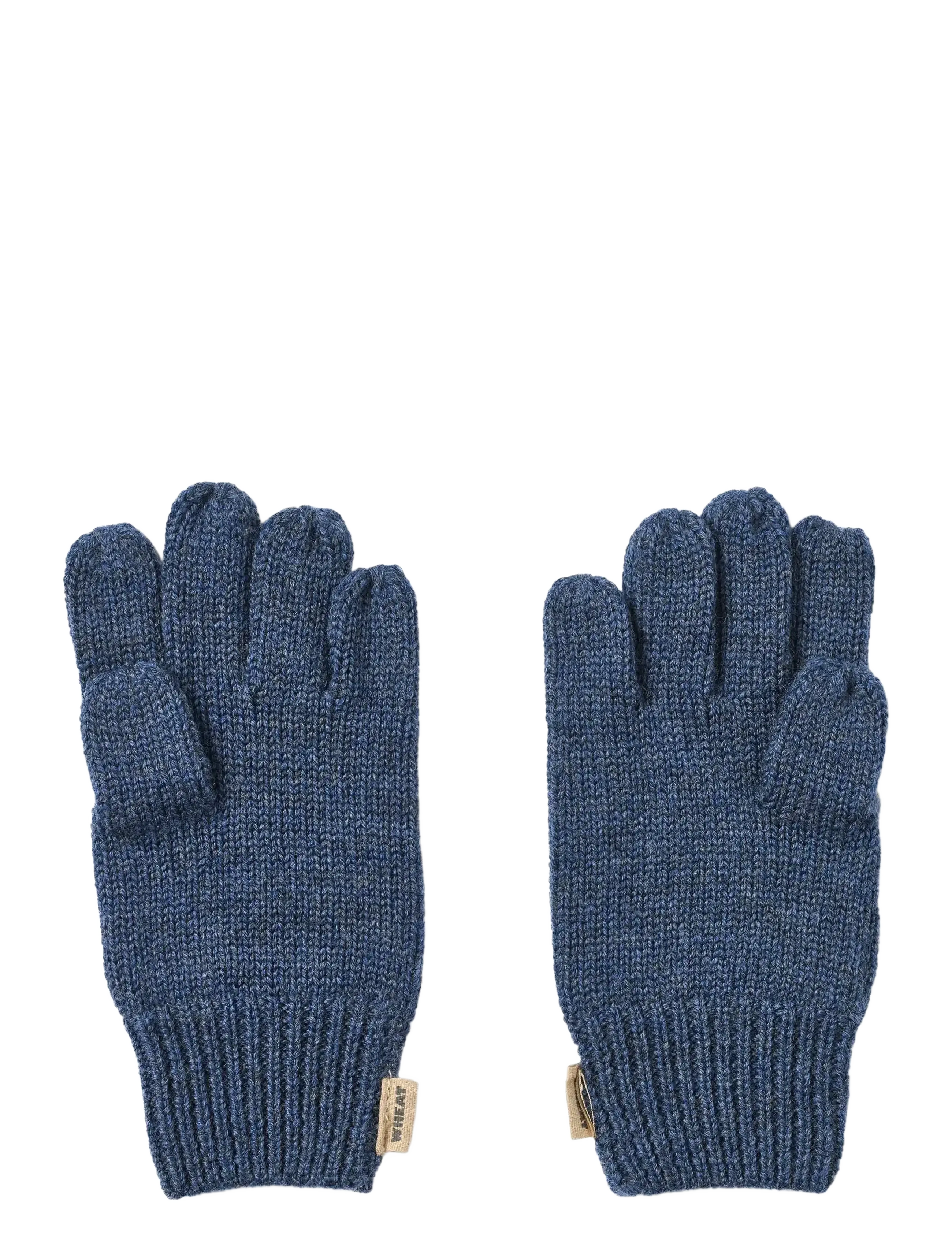 Wheat - Finger Gloves Bobbe - ink melange - 1